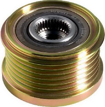 Fispa 455055 - Pulley, alternator, freewheel clutch www.autospares.lv