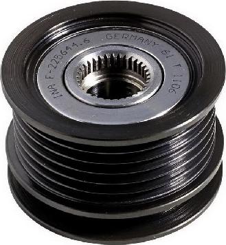 Fispa 455003 - Pulley, alternator, freewheel clutch www.autospares.lv