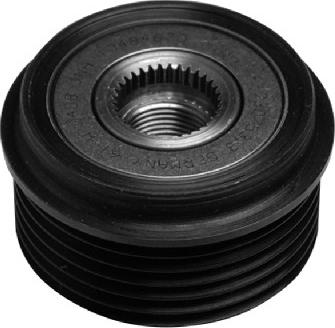 Fispa 455101 - Pulley, alternator, freewheel clutch www.autospares.lv