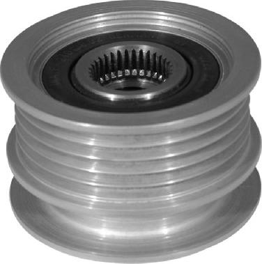 Fispa 455123 - Pulley, alternator, freewheel clutch www.autospares.lv