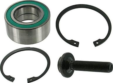 Fispa 460061 - Подшипник ступицы колеса, комплект www.autospares.lv