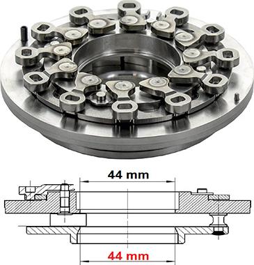 Fispa 47.612 - Ремкомплект, нагнетатель www.autospares.lv