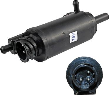 Fispa 5.5186 - Water Pump, window cleaning www.autospares.lv