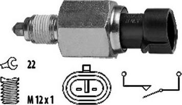 Fispa 3.234221 - Slēdzis, Atpakaļgaitas signāla lukturis www.autospares.lv