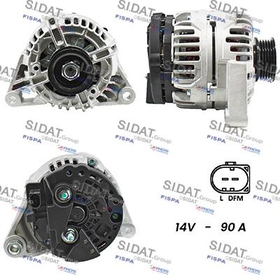 Fispa A12BH0499A2 - Alternator www.autospares.lv