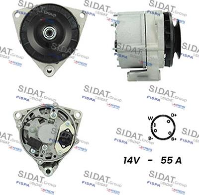 Fispa A12BH0409A2 - Ģenerators autospares.lv