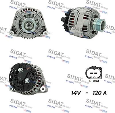 Fispa A12BH0412A2 - Alternator www.autospares.lv