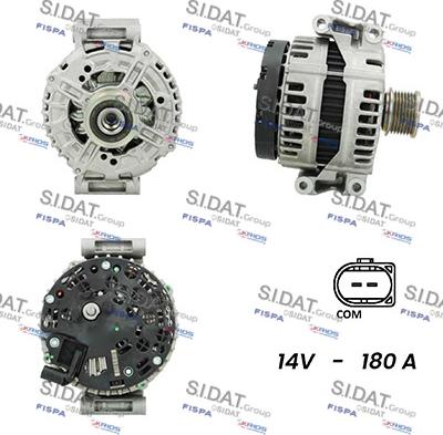 Fispa A12BH0560AS - Alternator www.autospares.lv