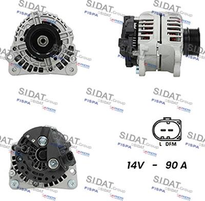 Fispa A12BH0529A2 - Alternator www.autospares.lv