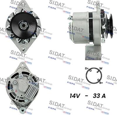 Fispa A12BH0056A2 - Ģenerators autospares.lv