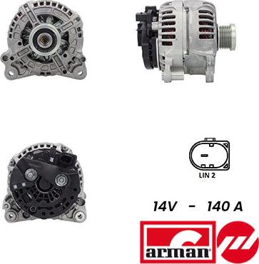 Fispa A12BH0860AS - Alternator www.autospares.lv