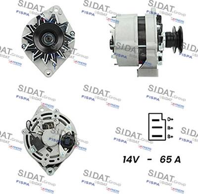 Fispa A12BH0394A2 - Alternator www.autospares.lv