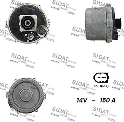 Fispa A12BH0378A2 - Ģenerators autospares.lv