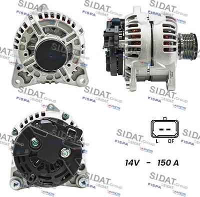 Fispa A12BH0293A2 - Alternator www.autospares.lv