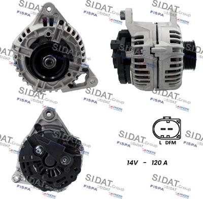 Fispa A12BH0240A2 - Alternator www.autospares.lv