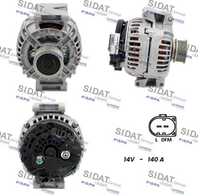 Fispa A12BH0241A2 - Alternator www.autospares.lv