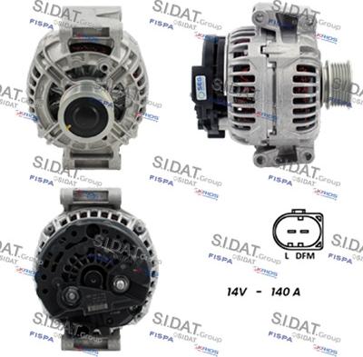 Fispa A12BH0241 - Alternator www.autospares.lv