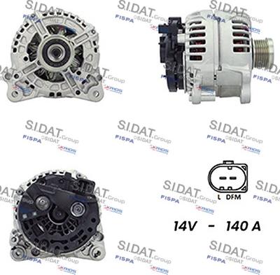 Fispa A12BH0255A2 - Alternator www.autospares.lv