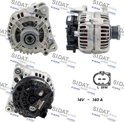 Fispa A12BH0255 - Alternator www.autospares.lv