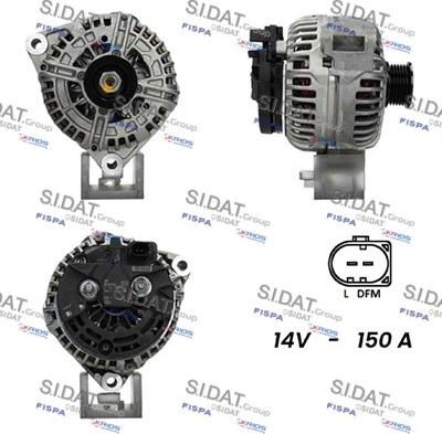 Fispa A12BH0273 - Alternator www.autospares.lv