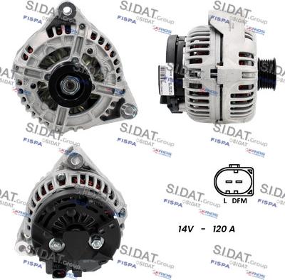 Fispa A12BH0272A2 - Alternator www.autospares.lv