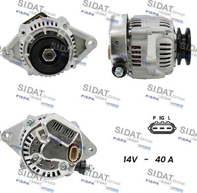 Fispa A12DE0090A2 - Alternator www.autospares.lv