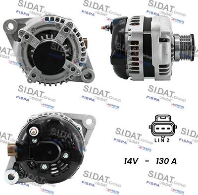 Fispa A12DE0049A2 - Alternator www.autospares.lv