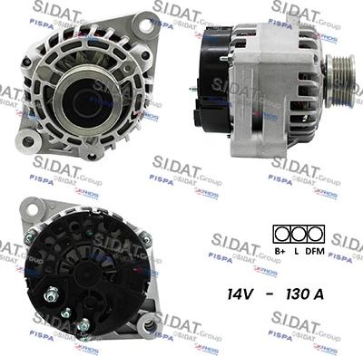 Fispa A12DE0064A2 - Alternator www.autospares.lv