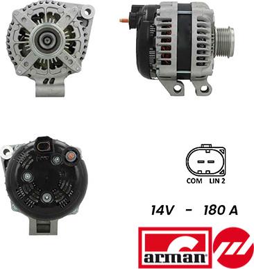 Fispa A12DE0894AS - Ģenerators www.autospares.lv