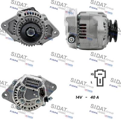 Fispa A12DE1224A2 - Ģenerators autospares.lv