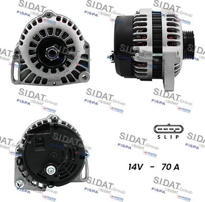 Fispa A12DR0198A2 - Alternator www.autospares.lv