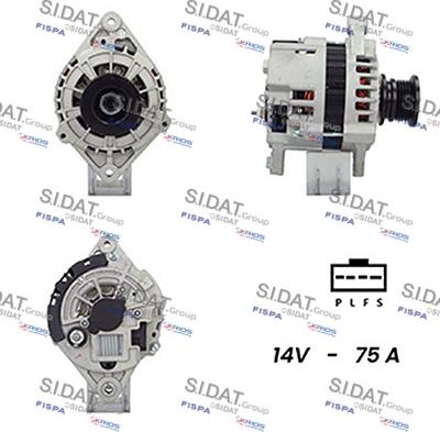 Fispa A12DR0811A2 - Ģenerators autospares.lv