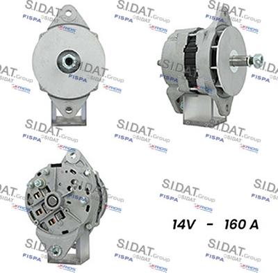 Fispa A12DR1100A2 - Alternator www.autospares.lv