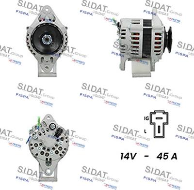 Fispa A12HT0117A2 - Ģenerators autospares.lv