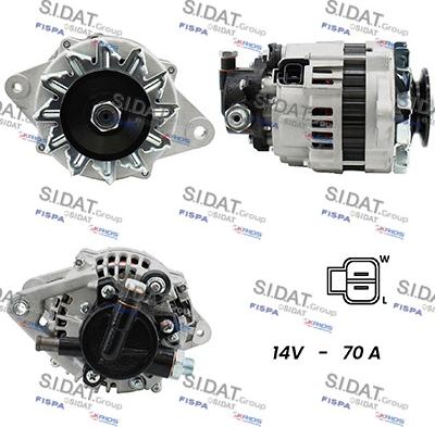 Fispa A12HT0355A2 - Alternator www.autospares.lv