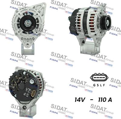 Fispa A12HY0469A2 - Alternator www.autospares.lv