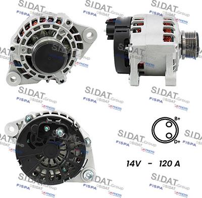 Fispa A12MA0032A2 - Alternator www.autospares.lv