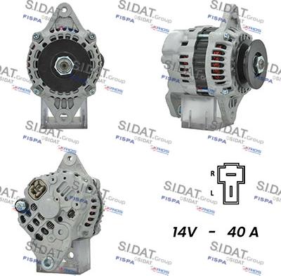 Fispa A12MH0592A2 - Alternator www.autospares.lv