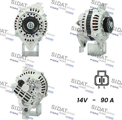 Fispa A12MH0660A2 - Ģenerators autospares.lv