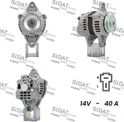 Fispa A12MH0358 - Alternator www.autospares.lv