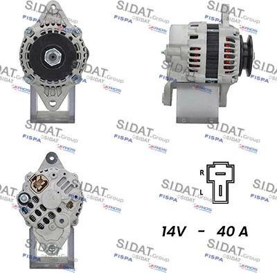 Fispa A12MH0320A2 - Alternator www.autospares.lv