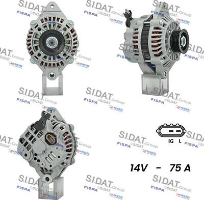 Fispa A12MH0371 - Alternator www.autospares.lv