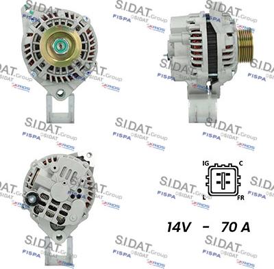 Fispa A12MH0210A2 - Ģenerators autospares.lv