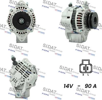 Fispa A12MH0228 - Alternator www.autospares.lv