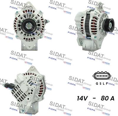 Fispa A12MH0706A2 - Ģenerators www.autospares.lv