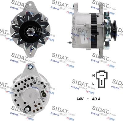 Fispa A12MH0707A2 - Ģenerators autospares.lv