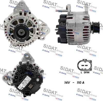 Fispa A12VA0400 - Alternator www.autospares.lv