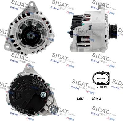 Fispa A12VA0500A2 - Alternator www.autospares.lv