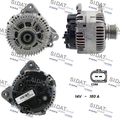 Fispa A12VA0503 - Alternator www.autospares.lv