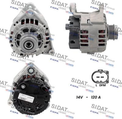 Fispa A12VA0502 - Alternator www.autospares.lv